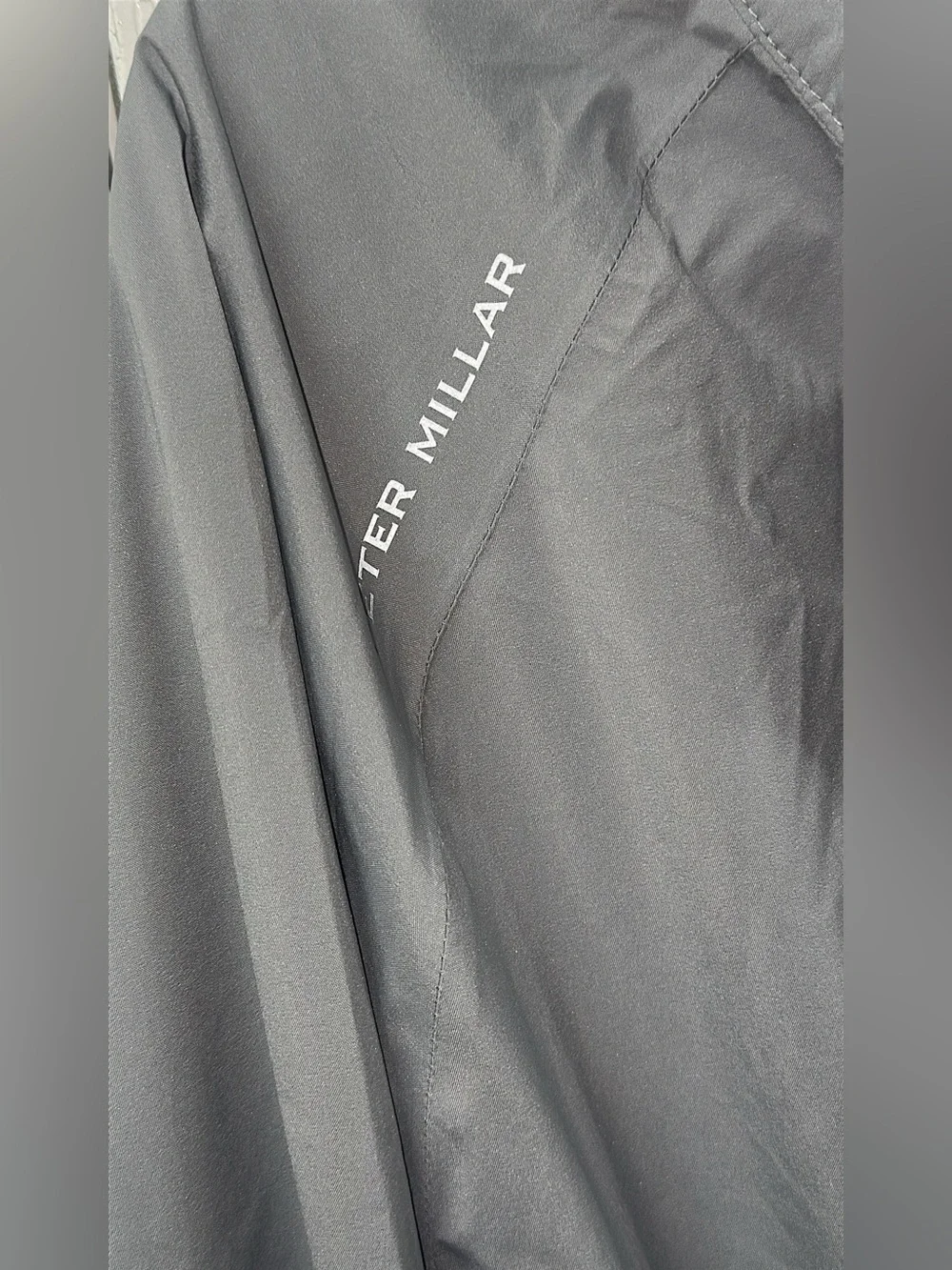 Peter Millar NWT Gray Pullover Windbreaker/rainwear (MIX44)